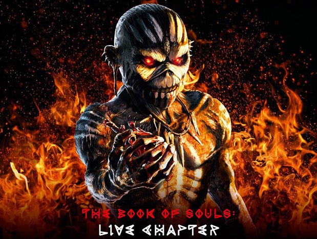 IRON MAIDEN – THE BOOK OF SOULS: LIVE CHAPTER VINILO 3LP – Musicland Chile