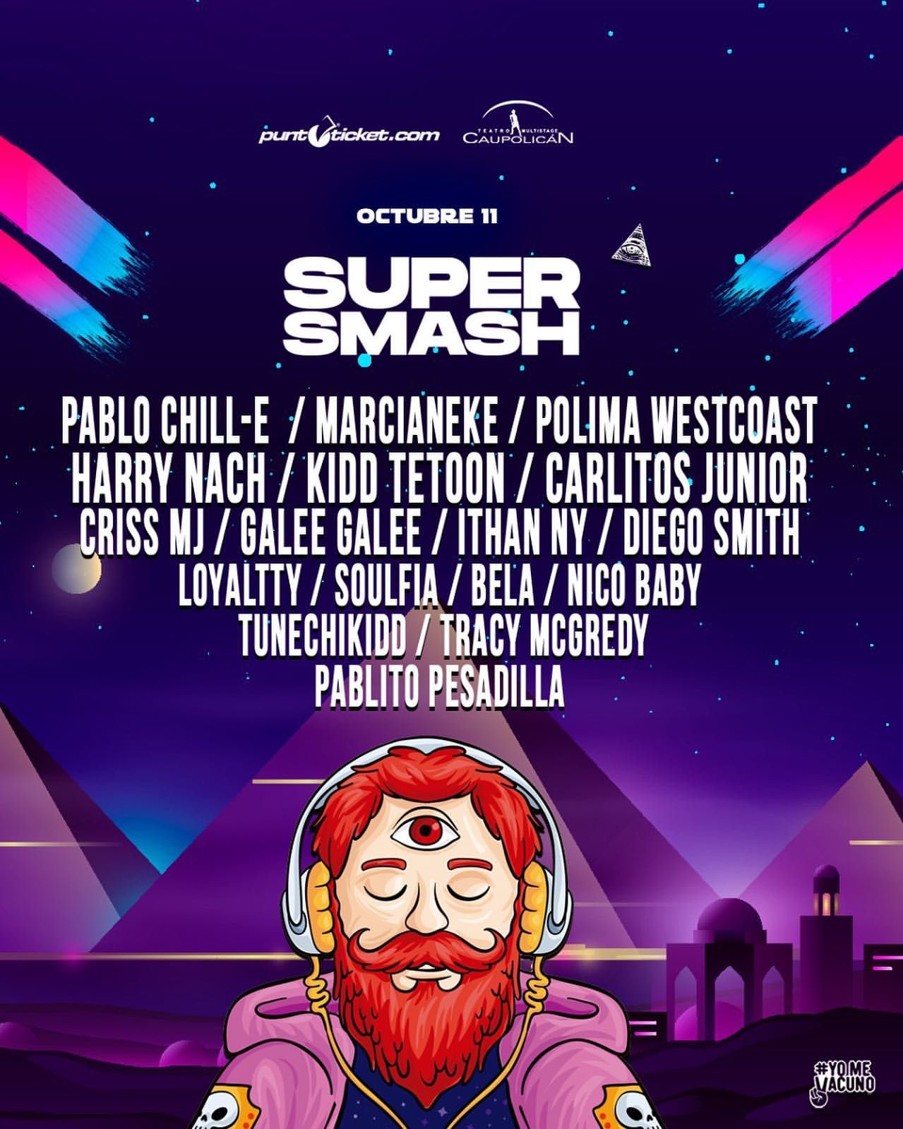 Marcianeke, Pablo Chill-E, Polimá Westcoast y Harry Nach encabezan primer  festival de música urbana en pandemia - Parlante.cl